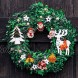 30pcs Christmas Mini Ornaments Small Resin Christmas Ornaments for Mini Christmas Tree Decorations