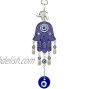 Blue Evil Eye with Hamsa Hand Protection Hanging Decoration  with Betterdecor Pouch -028