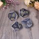 Decision dice,Funny Decision dice Game for Lovers,Romantic Role Playing Dice Party Dice Game Dice Marbling Funny Decision dice Game Role Playing Dice,Valentine's Day Gift for Party4 Pcs Black