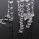 JIAKAI 33 Feet Hanging Clear 14mm Daimond Acrylic Crystal Garland for Manzanita Tree Centerpiece Chandelier Bead Lamp Chain Christmas Wedding Party Decoration and DIY Craft Jewelry Decoration