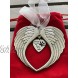 K9King Pet Memorial Gifts Antique Dog Memorial Christmas Ornament with Angel Wings Pet Loss Gifts for Dogs Pet Remembrance Decorative Ornaments for Christmas Tree Pet Cat Sympathy Keepsake