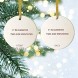 Kooer Our First Christmas as Mr & Mrs Ornament 2021 Sunflower Newlyweds 3 Circle Porcelain Ceramic Wedding Ornament Sunflower Mr & Mrs