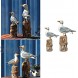 LIOOBO 2pcs Wooden Seagull Figurine Nautical Decorations Ornaments Rustic Vintage Coastal Beach Home Decorations Nautical Gifts