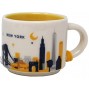 Starbucks You are Here Series New York Ceramic Demitasse Ornament Mug 2 Oz