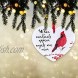 WaaHome Memorial Christmas Ornaments Red Cardinal Christmas Tree Ornaments Tree Decorations