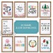 Farmhouse Wall Decor Signs with 10 Interchangeable Sayings Easy to Hang 11x16” Large Rustic Wood Picture Frame for Fall Decoration and Holiday Home Decorations Fall Decor for Your Home