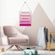 Inspirational Wall Art Uplifting Encouragement Wall Sign for Women Wooden Hanging Wall Sign Rustic Wooden Wall Sign Wooden Motivational Wall Art for Living Room Bedroom Office Decor