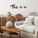 This Is Us Wall Decor Zingoetrie This Is Us Wall Decorations for Living Room Bedroom Office Farmhouse Decor Wedding Decorations Wall Hanging Wood Sign