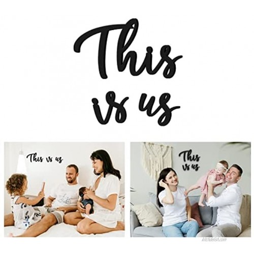 This Is Us Wall Decor Zingoetrie This Is Us Wall Decorations for Living Room Bedroom Office Farmhouse Decor Wedding Decorations Wall Hanging Wood Sign