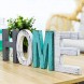 Y&ME Rustic Wood Home Sign Decorative Wooden Block Word Signs Freestanding Wooden Letters Rustic Love Signs for Home Decor 16.5 x 5.9 Inch Multicolor