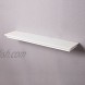 AHDECOR White Deep Floating Shelves Display Ledge Shelf with Invisible Blanket Perfect Wooden Shelf for Living Room Bedroom Bathroom and Kitchen Decor 36