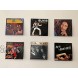 Dingelex Vinyl Record Shelf Wall Mount,6 Pack,Clear Acrylic Album Record Holder Display Your Favorite LP’s in Home Office