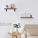 Unihouse Floating Shelves Wall Mounted Wood Shelves for Bedroom Bathroom Living Room Kitchen 15.8x 5.9 Set of 2