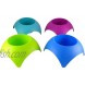 Beach Vacation Accessory Turtleback Sand Coaster Drink Cup Holder Assorted Colors Pack of 4