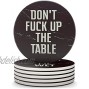 Clever & Funny Coasters for Drinks Absorbent with Holder 6 Piece Ceramic Black Marble Coaster Set Drink Coasters with Holder Cup Coasters Table Coasters Coasters Funny Man Cave Decor