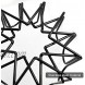 Coaster Holder 4 PCS Metal Holder for Square or Round Coaster Sets Home Wrought Iron Shelf Decoration Style 1