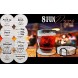 Funny Coasters for Drinks Absorbent with Holder Housewarming Bar Gifts for New Home House Warming Presents Bar Decorations Kitchen Decor Wine Lover 8 pc. Set