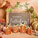 4 Pieces Thanksgiving Wood Fall Sign Thanksgiving Pumpkin Tiered Tray Decor Rustic Autumn Square Pallet Pumpkin Decor Pumpkin Harvest Fall Sign for Fall Harvest Home Decor Thanksgiving Halloween