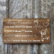 6x 12 Winnie The Pooh Wood Plank Design Hanging Sign Plaque Inspirational Gift for Kids or Fiendss.