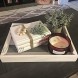 Decorative Books Stack,Farmhouse Books,Rustic Hardcover Decorative Books for Modern Decor,Set of 3 Stacked Books for Coffee Tables or Bookshelf,Home Sweet Home White Books StackHome Sweet Home