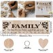 Gifts Presents for Moms Grandmas from Daughter Unique | Wooden Family Birthday Reminder Tracker Calendar Board Wall Hanging with 100 Tags | Best Gift Ideas for Christmas Birthday  Mother's Day