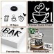 Huray Rayho Coffee bar Tier Tray Decorations Kitchen Coffee Station Supplies But First Coffee Sign for Farmhouse Tiered Tray Coffee Theme 3D Signs Mug Life Rae Dunn Collections