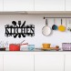 Kitchen Metal Sign Kitchen Signs Wall Decor Rustic Metal Kitchen Decor Sign Country Farmhouse Decoration for Your Home Kitchen or Dining Room 14 x 8.8 Inches Classic Style