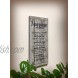 Marriage Prayer Wood Plaque Inspiring Quote 5.5x12 Classy Vertical Frame Wall Hanging Decoration | Lord Help us to Remember When we First met | Christian Family Religious Home Decor Saying