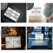 MorTime Cinema Light Box-Personalized White A4 size Cinematic LED Light Box With 198 Letters Numbers Symbols & Emojis