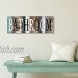Solid Wood Bathroom Decorative Signs Tabletop Plaque Wall Hanger