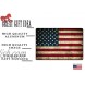 USA American Flag Metal Tin Sign Wall Decor Man Cave Bar US United States Rustic