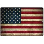 USA American Flag Metal Tin Sign Wall Decor Man Cave Bar US United States Rustic