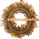 Idyllic 18 Wreath of Berry and Red Leaf Autumn Vibe Wreath for Indoor Decor
