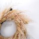 RED DECO Fall Reed Floral Welcome Wreath for Front Door 24 inch Artificial Door Wreaths for Home Farmhouse Wedding Party Window Wall Decor All Seasons