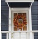 The Wreath Depot Highland Silk Fall Door Wreath 22 inches Beautiful White Gift Box Included