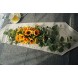 U'Artlines Floral Swag Artificial Flowers Sunflower Eucalyptus Wreath Handmade Garland for Mirror Home Wedding Party Door Tabletop DecorationSwag 31'' Sunflower