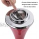 Floor Standing Ash Tray with Lid Stainless Steel Contemporary Self-Cleaning Smoking Ashtray Creative Smart Cigarette Detachable Ashtrays 23.5 High Patio Windproof Ash Holder for Indoor or Outdoor
