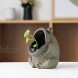 HEER Ceramic Ashtray for Cigarettes Cute Funny Frog-Shaped Ash Tray Set for Outdoors Home Office Indoor Decoration