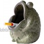 HEER Ceramic Ashtray for Cigarettes Cute Funny Frog-Shaped Ash Tray Set for Outdoors Home Office Indoor Decoration