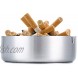 Pack of 3 Cigar Ashtray Tabletop Round Stainless Steel Ash Tray Suitable for Cigarette Ash Holder for Home,Hotel,Restaurant,Indoor,Outdoor