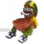 Rockin Gear Rasta Figurine Ashtray Jamaican Man Smoking Marijuana Joint Ashtray Weed Hemp Pot Cannabis Party Accessory Yellow…