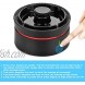 Smokeless Ashtray with LED Battery Indicator Rechargeable for Home Office CarBlack
