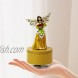 Angel Music Box,YT3 studio Angel Figurines Holding Heart Resin Praying Angel Sculpture Hand-Painted Statue
