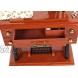 Artyea Vintage Mini Sewing Machine Style Plastic Music Box Table Desk Decoration Toy Gift for Kid Children brown