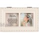 Cottage Garden First Communion God Beside You Matte Ivory Jewelry Music Box Plays Ave Maria