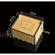 Jusitakeet You are My Sunshine Music Box Gift for Daughter Granddaughter Niece Sister Friends Wooden Engraved Music Box UZC-K-win001