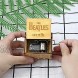 Music Box The Beatles Laser Engraved Vintage Wooden Hand Crank Musical Box Gifts for Wedding Birthday Christmas Valentine's Day Let It Be