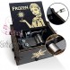 Princess Elsa of Frozen Music Box-Wood Hand Crank Laser Engraved Vintage Tiny Musical Box,Fun Music Toys,Movie Craft Collection,Let It Go Music Box,Gift for Friends and Family Girls