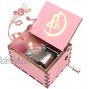 ukebobo Wooden Music Box – Sailor Moon Music Box Sailor Moon Gifts – Play Sailor Moon Theme Song – 1 Set