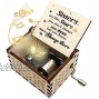 ukebobo Wooden Music Box You are My Sunshine Music Box Gifts for Sister Gifts for BFF,Newest Design Music Box 1 Set 10